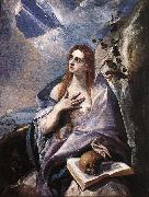 GRECO, El The Magdalene fhg oil painting artist